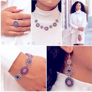 Purple Jewelry Set